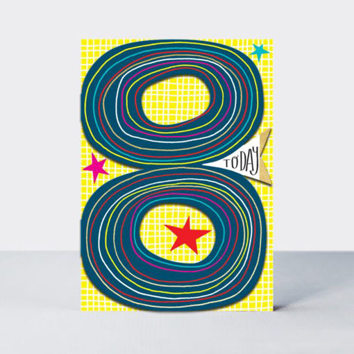Picture of 8 TODAY BIRTHDAY CARD